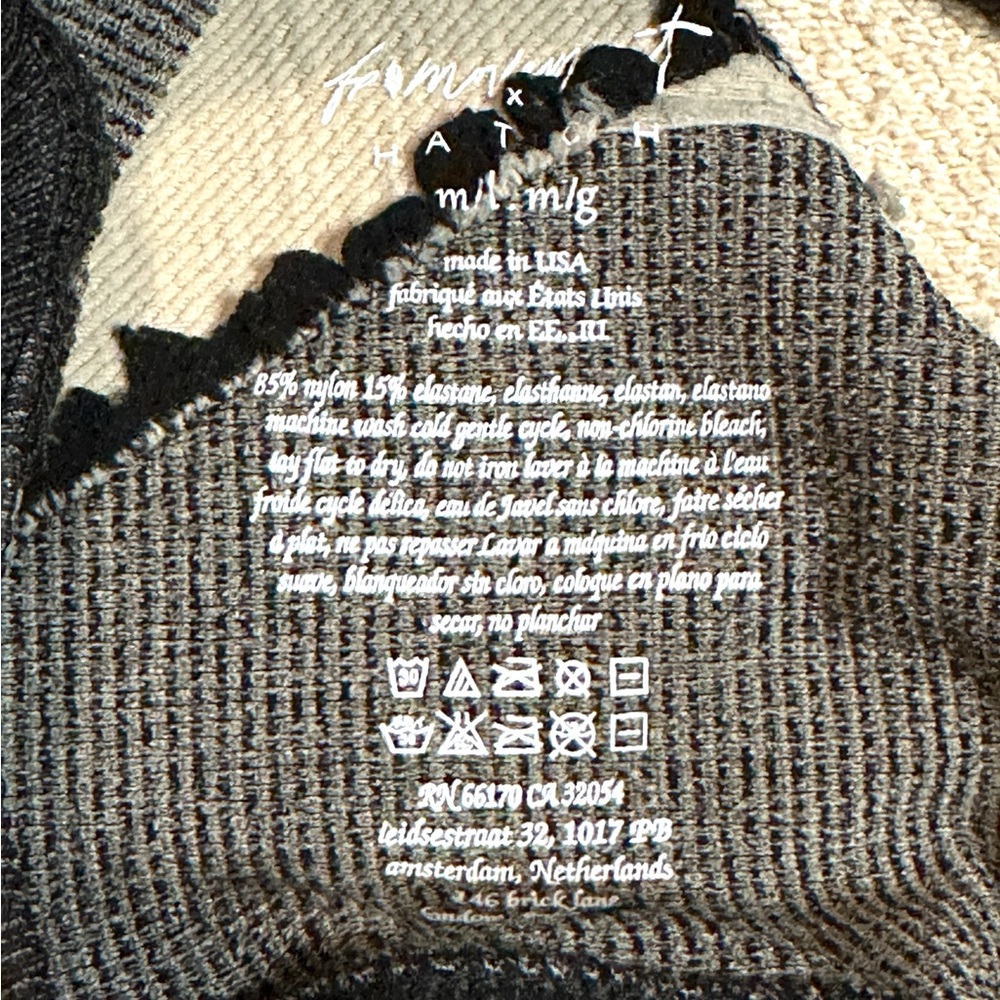 Nwot Fp Movement Race Back Color Block V Neck Spo… - image 8